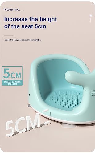 image for Baby Bath Seat - Bathtub - Chair Toddler - Non-Slip- Portable Toddler 