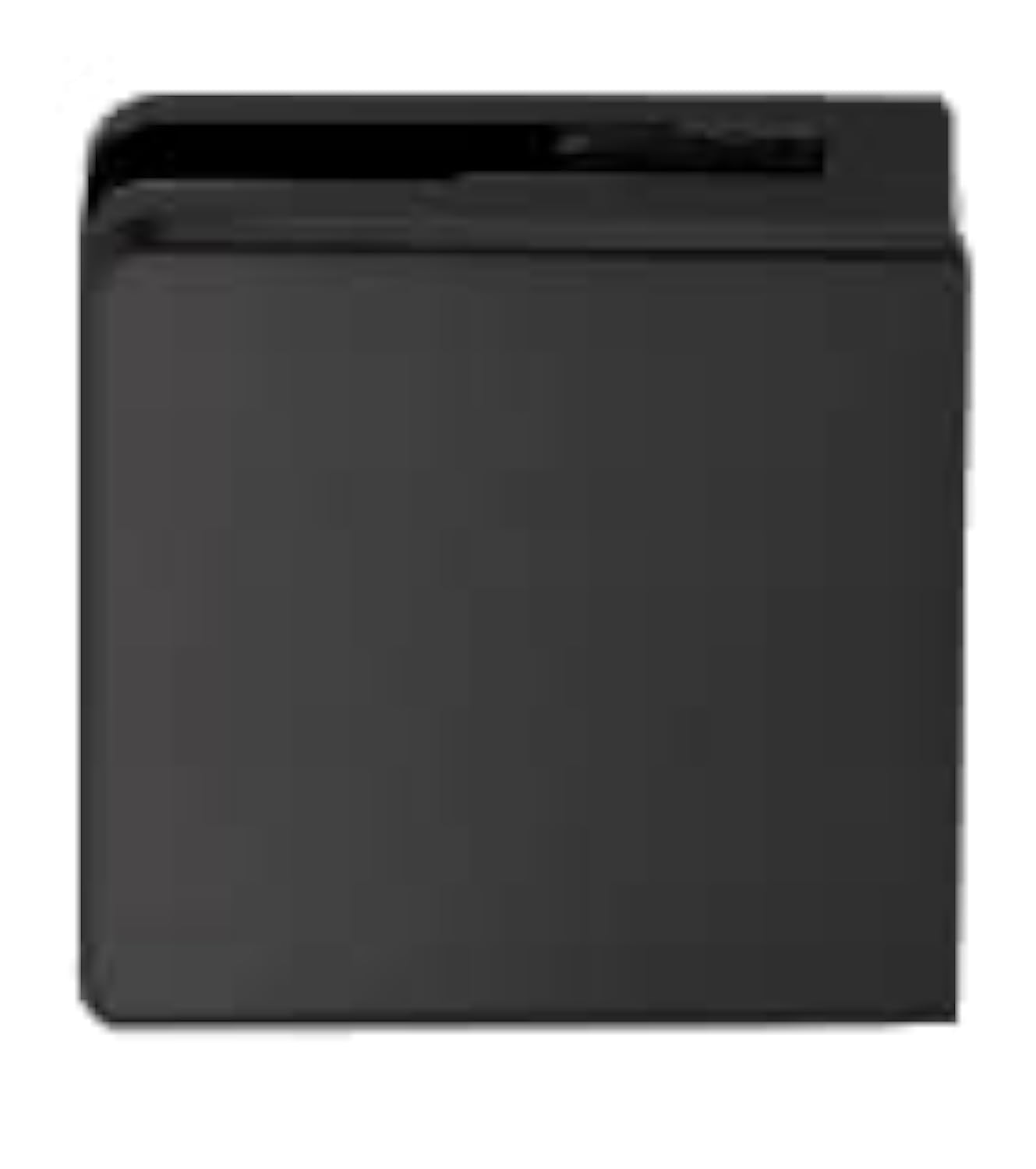 CRL Z912MBL Matte Black Z-Series Square Type Flat Base Stainless