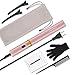 Hair Straightener, Magicfly Flat Iron with Ceramic Tourmaline Ionic, Straightening and Curling Iron with Adjustable Temp, Instant Heat, LCD Display, 360 Swivel Cord for All Hair Types