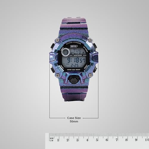 Image of Zoop Digital Watch with Digital Dial & Blue Sheen Strap for Boys Kids, from House of Titan - 16051PP01