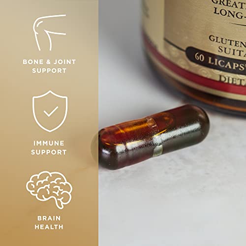 Solgar Full Spectrum Curcumin - 90 Licaps - Superior Absorption - Brain, Joint & Immune Health - Non-Gmo, Vegan, Gluten Free, Dairy Free - 90 Servings #TOP4