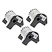 Produktbild vhbw 3x Set Etiketten-Rolle 62mm x 15,24m Ersatz für Brother DK-22212 für Etiketten-Drucker