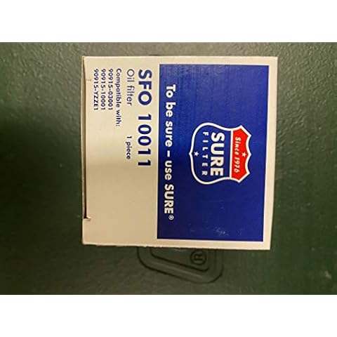 SFO10011 Sure Filter Spin-On Lube Filter (Replace 51394, P502015) Cover