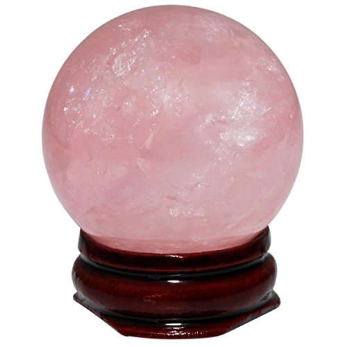 rockcloud Healing Crystal Natural Pink Rose Quartz Gemstone 2
