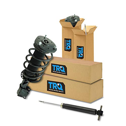 TRQ 4 Piece Front & Rear Strut & Spring Shock Absorber Kit Set for 2013-2017 Ford Fusion excluding Hybrid Models