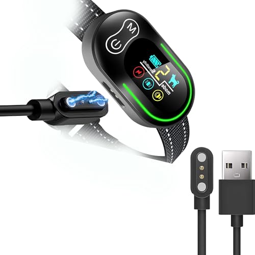 Cargador para collar AKUVU magnético Blueshaweu con conexión rápida estable negra