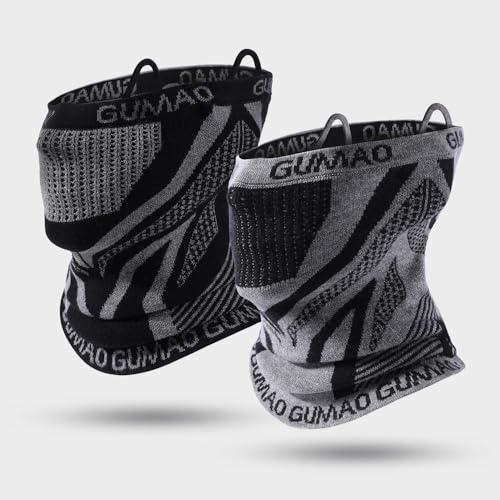 Image of Winter Neck Gaiter Warmer Scarf Cold Weather Windproof Face Mask for Man & Women - Ski Mask for Outdoor Sports