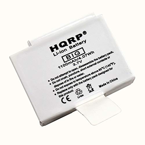 HQRP Battery Compatible with Flip Video ABT2W UltraHD 4GB 8GB, FVU2120B, U3120, Flip 4GB, Cisco ABT2W Ultra-HD Camcorder U32120B U32120W, Flip UltraHD 3rd Generation Video Camera U32120 U32120B