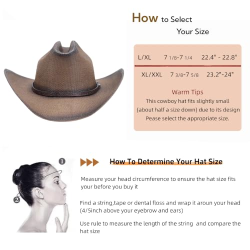Image of Straw Cowboy Hat, Cattleman Crease 4.1 inch Wide Brim Western