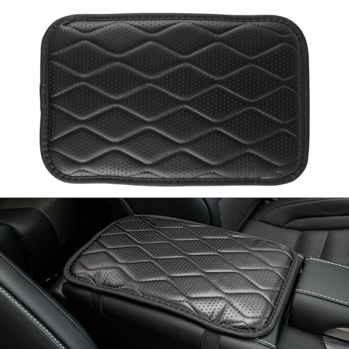 image for Amiss Auto Center Console Pad, Universal Waterproof Car Armrest Seat B