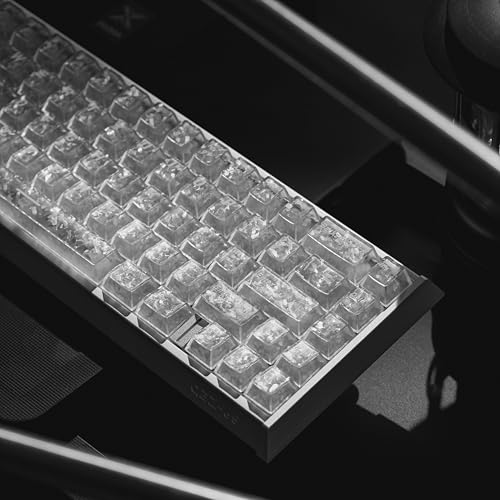 Touches transparentes profil cherry ergonomiques pour clavier gaming