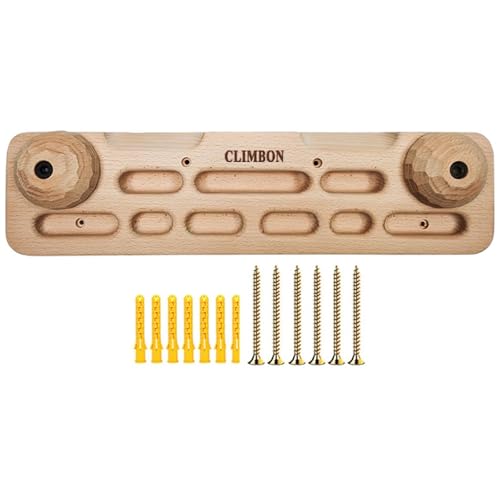 Touche d'escalade en bois haut de gamme poutre ergonomique de traction pour porte
