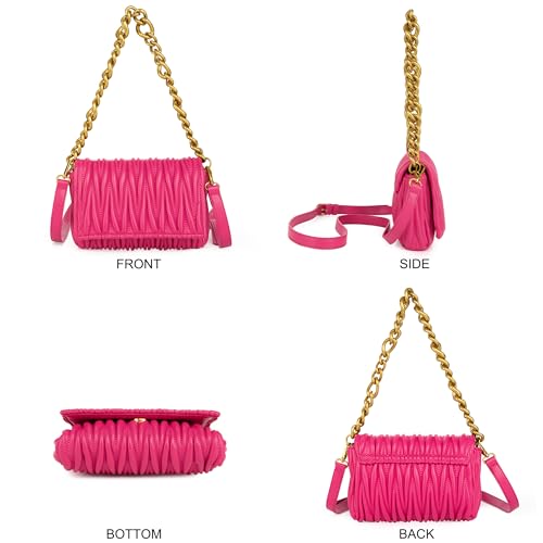 Image of Small Purses for Women Summer Crossbody Bag Quilted Evening Clutch Handbags