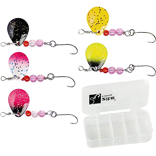 Zite Fishing - Esca per trote, 15 pezzi