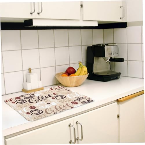 Tapis de table isolant antidérapant 40x50 cm BESTYASH pour machine à café et cuisine - 7