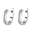 Orecchini a Lobo Gold Poles da Donna in Oro 18 Carati Chiusura: Clips