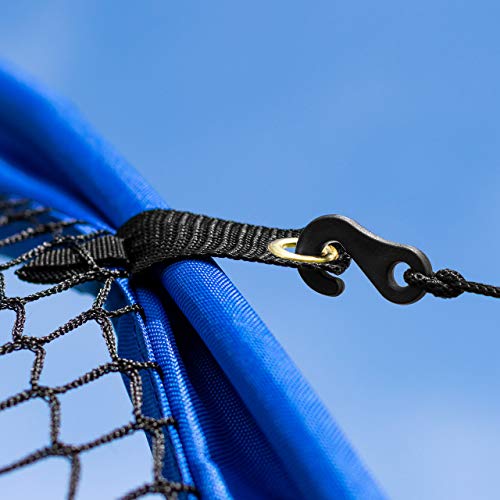 Product Image 2: Fortress Pop-Up Baseball Batting Cage | Backyard Batting & Pitching Practice [20ft, 40ft, 60ft or 80ft Net Length] | Baseball Net for Hitting and Pitching (40ft Net Length, Open Ended)