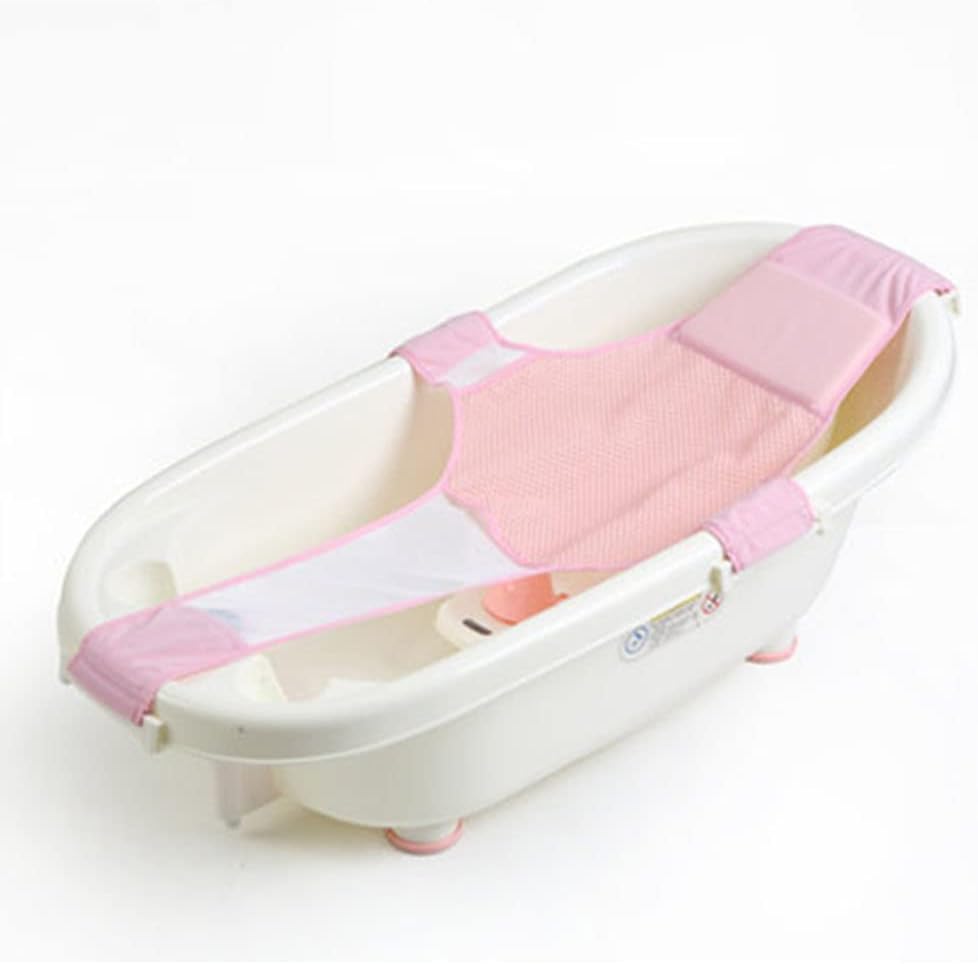 Mcrine Baby's Bathtub Thin Mesh Cloth Bag with Net