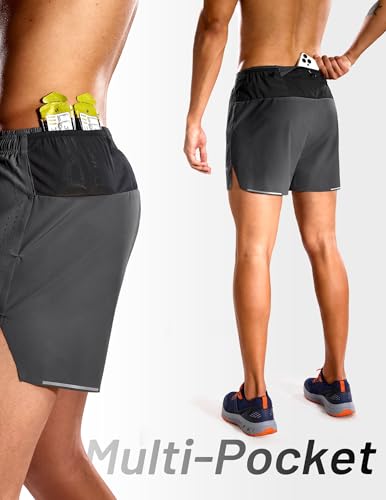 MIER Men's 3.5'' Running Shorts