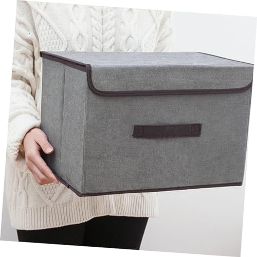 Boîtes de rangement grises pour chaussures et accessoires
