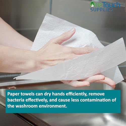 Z fold Paper Towels White Interfold Embossed Paper Hand Towel 2ply C Fold Multi Fold Tissue (3200 White) - Image 4
