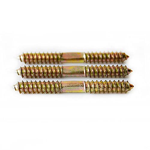 M5x40mm Double Ended Wood Furniture Screws Uxcell M5x40mm Hanger Bolts ...
