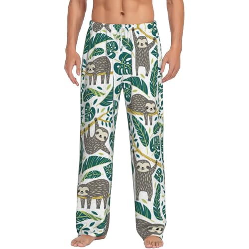 Pantalon de pyjama paresseux pour homme qui ne serre pas la taille S-5XL