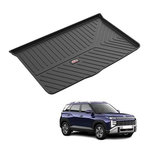 Image of GFX Heavy Duty Dicky Trunk Mat for Hyundai Venue 2025 Onwards | Waterproof Anti-Slip Boot Mat | Custom Fit Cargo Liner | All Weather Protection | Easy Clean Car Trunk Floor Mat