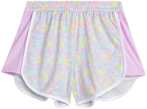 Image of RBX Girls Mesh Shorts - 2 Pack Athletic Performance Shorts Size 7-16, Quick Dry Active Wear for Gym Soccer Dance Basketball