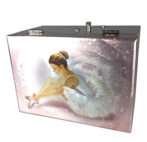 Spieluhrenwelt Ballerina Spieluhr Schmuckdose Mit Drehender Ballerina...