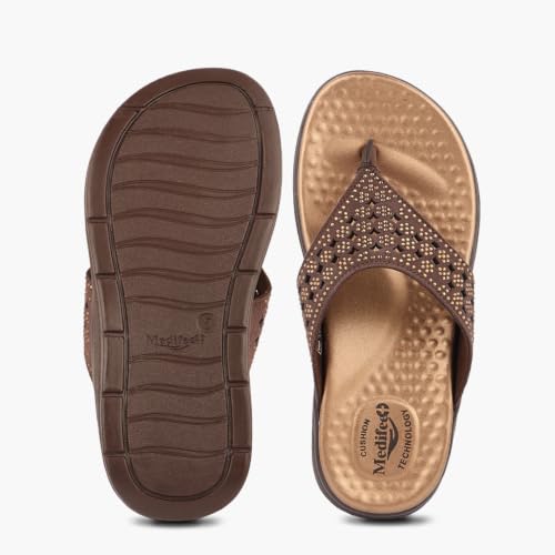 Image of Medifeet Women's Trendy Thong Sandals