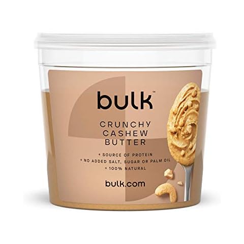 Bulk Cashewbutter, Crunchy, 1 kg, Verpackung Kann Variieren Cover