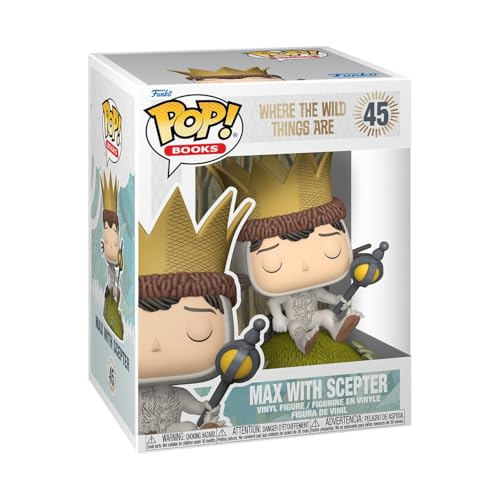 Funko Pop! Premium: Where The Wild Things are - Max with Scepter - Collectable Vinyl Figure - Gift Idea - Official Merchandise - Toys for Kids & Adults - Book Fans - Figure for Collectors and Display