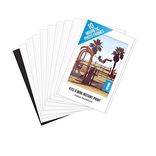 Shot2go Lot de 10 mini cadres magnétiques pour réfrigérateur photo