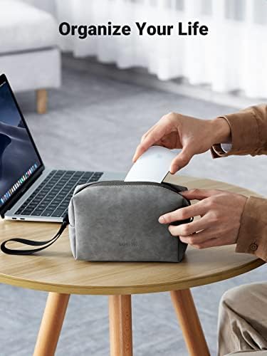 UGREEN Cable Organiser Bag, Electronics Travel Organizer, Travel Makeup Bag Cosmetic Bag, Cable Bag Tech Pouch Storage Gadget Case for Cable, Charger Plug, Power Bank, USB Stick, Mouse, Cosmetics