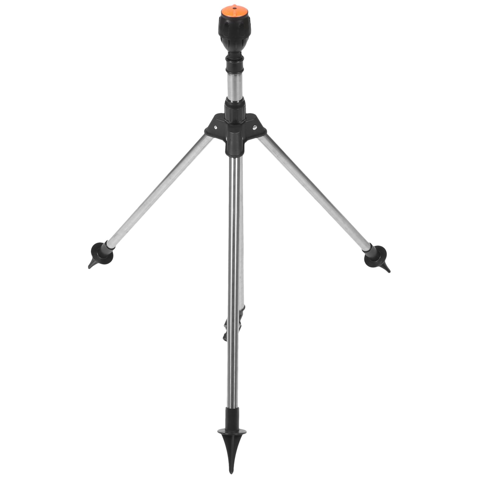 ifundom Arroseur à Trépied Rotatif Automatique pour Arrosage de Pelouse Extérieur, Système D'irrigation Jardin Buse Rotative, Trépied Télescopique Réglable, Arroseur Jardinage Pratique