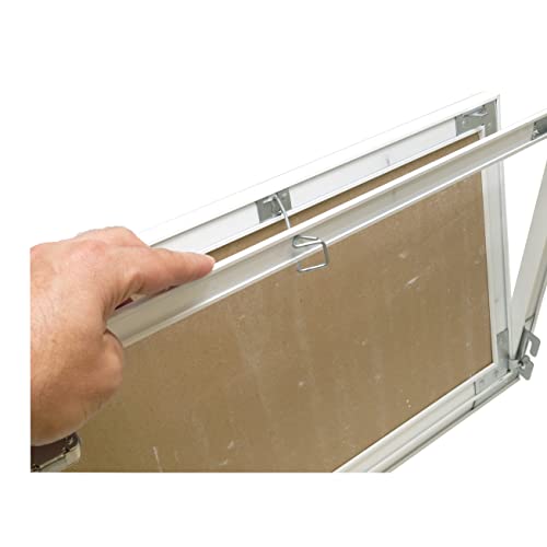 Cartongesso.pro Falltür für Gipskartonplatten 40 x 40 | Standard-Tür für Gipskartonplatten | Falltüren für Gipskartonplatten außerhalb des Standards, Inspektionstür für alle Größen (40 x 40)