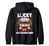 Photo Gallery lucky slot machine shirt gambling casino felpa con cappuccio Photo Gallery lucky slot machine shirt gambling casino felpa con cappuccio