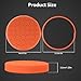 CHEGIF Buffing Polishing Pads, 5Pcs 5.5 Inch Face for 5 Inch Backing Plate Compound Buffing Sponge Pads with Hex Logic Pattern,Cutting Polishing Pad Kit for Car Buffer Polisher,Polishing and Waxing