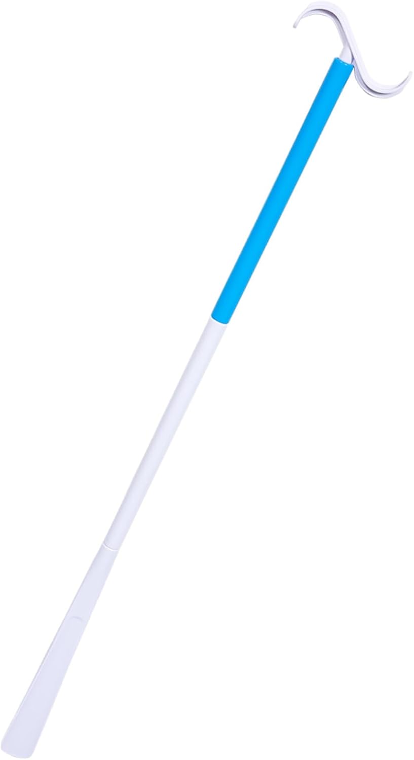 Detachable One Dressing Stick with Shoehorn for Elderly Disabled Pregnant Abs Material Dressing Aid for Putting Shirts Pants Socks and Shoes Convenient for Mobility Assistance