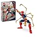 Produktbild LEGO Marvel Iron Spider-Man Baufigur, Superhelden-Actionspielzeug für Kinder ab 8 Jahren, Jungen & Mädchen, Set mit Rüstung, baubares Modell, Avengers Geschenk-Idee für Fans der Marvel Filme 76298