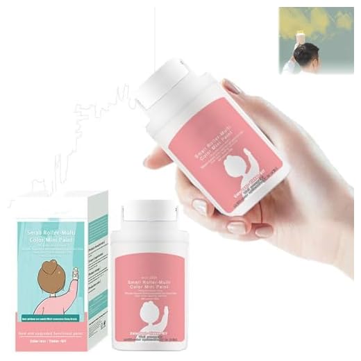 OSTRI Cepillo rodante para reparación de Paredes, Cepillo de Pintura con Rodillo pequeño para Parches de Paredes, Kit de reparación de Paredes con Masilla Enrollable (White)