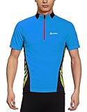 Langer Rückenausschnitt Odlo Herren Teamtrikot Radsport Stand-Up Collar Short Sleeve 1/2 Zip Action Trikots & Teamtrikots, Formula One - Black, XL