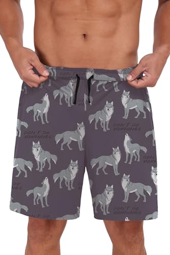Image of Mens Pajamas Set Lightweight Summer Pjs Sleepwear Soft Comfy Short Sleeve Loungewear With Pocket (S-4X)