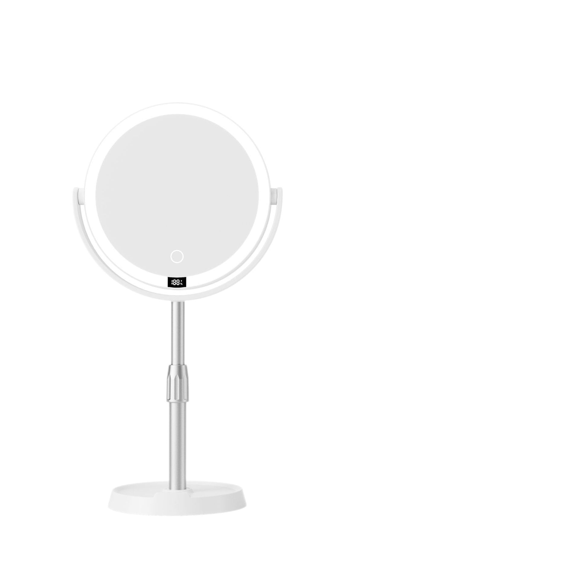FPJQOBJC Led Desktop Makeup Mirror