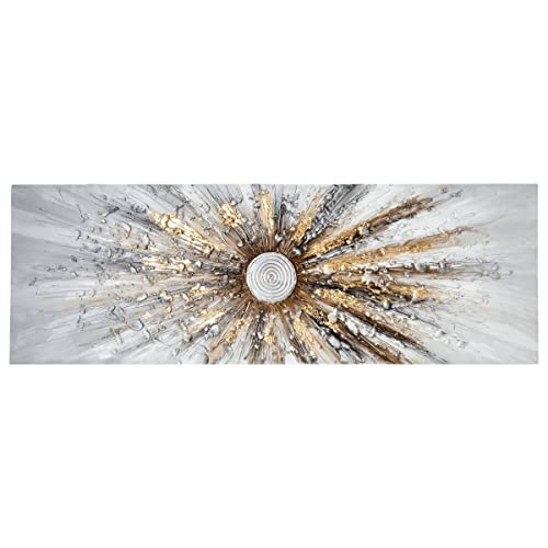 Toile peinte Soleil Atmosphera déco murale horizontale salon 150x50