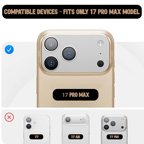 Image of Kratos Soft Silicone Case Cover Compatible with iPhone 17 Pro Max - Everyday Comfort Protection, Wireless Magnetic Charging Case with Raised Edge Camera & Screen Protection, Shock-Resistant Design