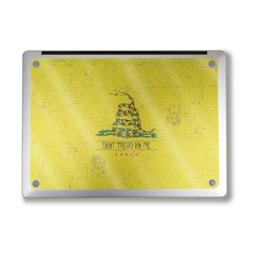 Image of Glossy Glitter Laptop Skin Compatible with Alienware M18 R2 (2024) - Dont Tread - Premium 3M Vinyl Protective Wrap Decal Cover - Easy to Apply | Crafted in The USA by MightySkins