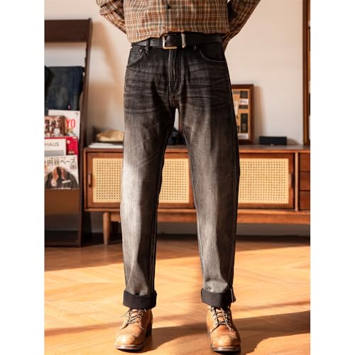 Red Tornado Men's Dark Wash Selvedge Denim Jeans2