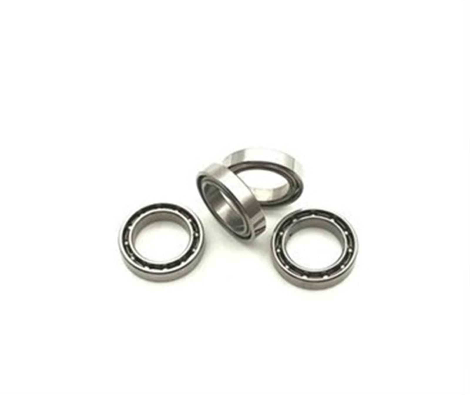 HYUJNAFZR Bimetal Seal Shield Micro deep Groove Bearing 10pcs MR105 Open Bearing 5x10x3mm ABEC-3 Miniature Ball Bearings